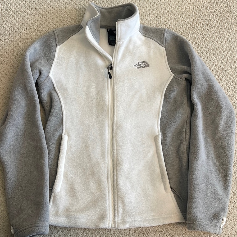 The North Face fleece zip jacket- women’s small